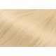 Clip in maxi set 43cm pravé ľudské vlasy - REMY 140g - NAJSVETLEJŠIA BLOND
