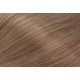 Clip in maxi set 63cm pravé ľudské vlasy - REMY 240g - SVETLO HNEDÁ