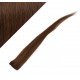 Clip in pramienok - REMY 100% ľudské vlasy, 6ks - stredne hnedá