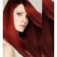 24" (60cm) Tape Hair / Tape IN human REMY hair - copper red