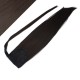 Clip in príčesok cop/vrkoč 100% japonský kanekalon 60cm - prírodná čierna