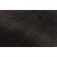 Clip in vlasy 43cm 100% ľudské - REMY 70g - prírodná čierna
