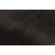 Clip in maxi set 43cm pravé ľudské vlasy - REMY 140g - PRÍRODNÁ ČIERNA