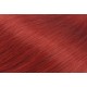 Clip in maxi set 53cm pravé ľudské vlasy - REMY 200g - MEDENÁ