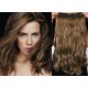 16˝ one piece full head clip in hair weft extension wavy – black