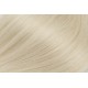 Clip in vlasy 63 cm 100% ľudské - REMY 120g - PLATINA