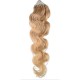 Vlasy pre metódu Micro Ring / Easy Loop / Easy Ring 60cm vlnité - prírodná blond