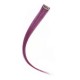 20" (50cm) clip in human hair streak – purple